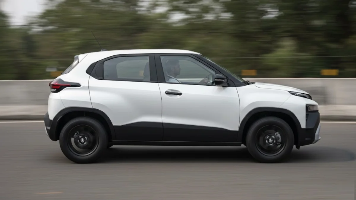 Tata Punch Facelift Base Variant Revealed in Pictures First Look Inside!