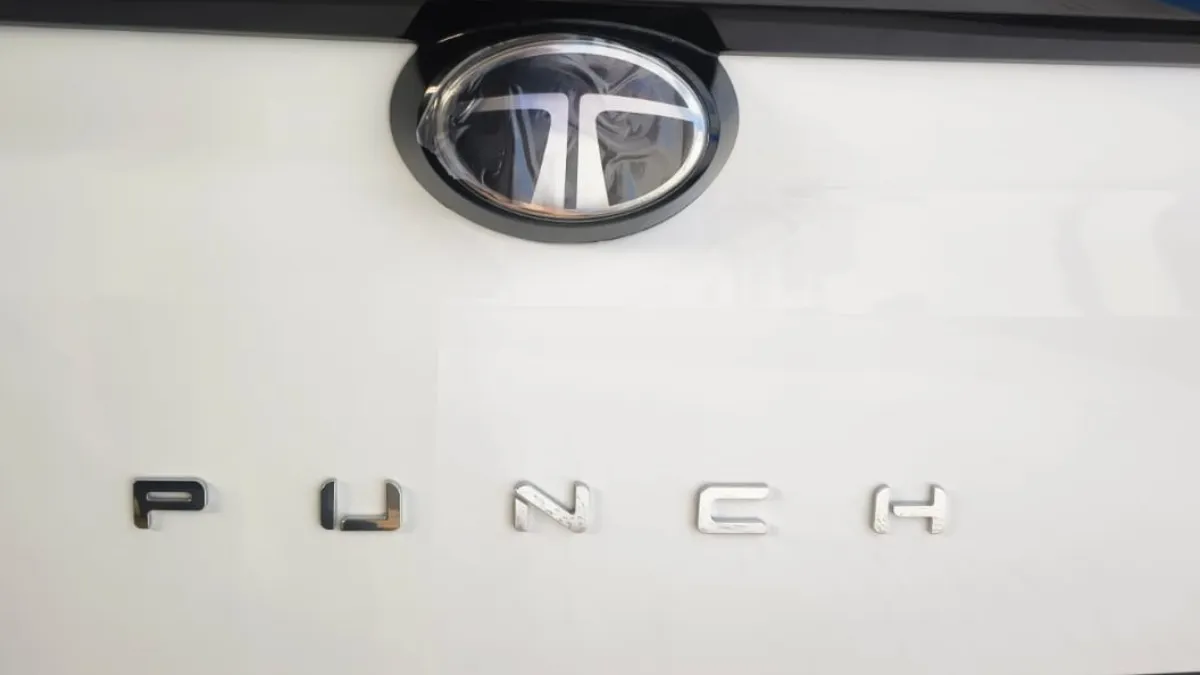 Tata Punch Model Badge