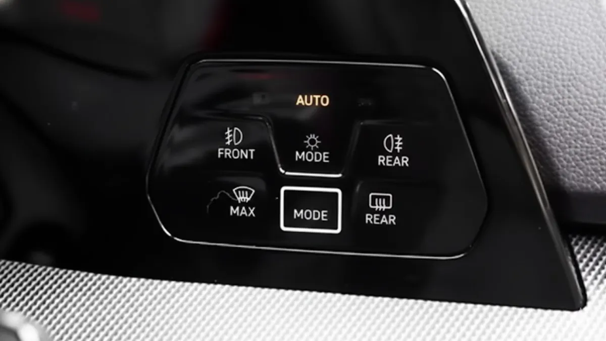 Volkswagen Golf GTI Dashboard Switches Image View