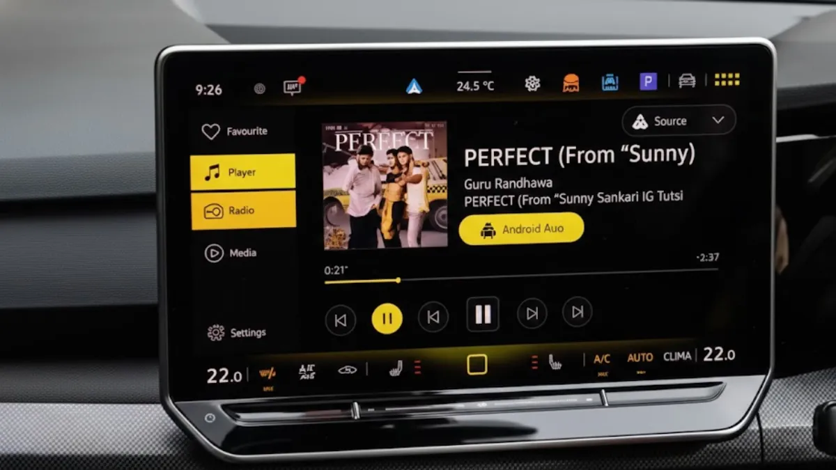 volkswagen Golf GTI Infotainment System Image View