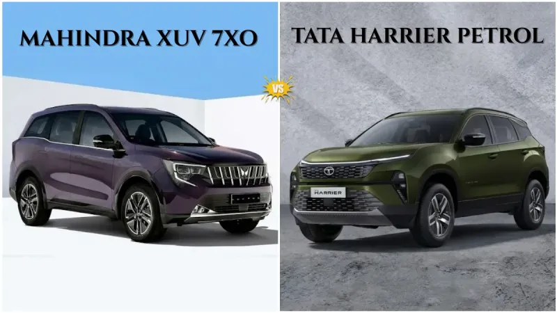 XUV 7XO vs. Harrier: Expert SUV Comparison