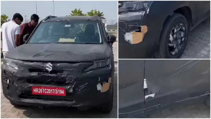 New Maruti Brezza Spied: Subtle Design Tweaks Revealed