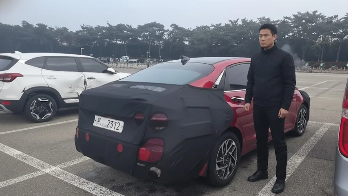 New Hyundai Verna Facelift Spied in Korea – Sneak Peek at Design & Features!