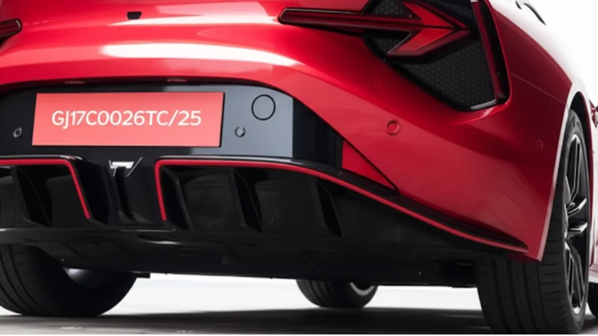 MG Cyberster Rear Parking Sensor Image