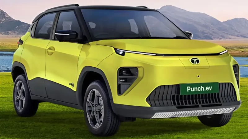 Tata Punch EV Facelift Coming with 2 Fresh Colours
