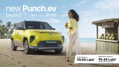 Tata Punch EV 2026 Launched Just ₹9.69 Lakh, 355 km Range & BaaS Option