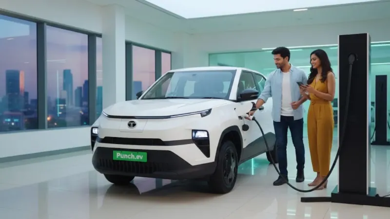 Tata Punch EV Facelift Base Variant Revealed – Price, Features & Range!