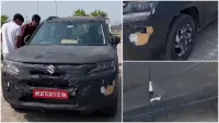 2026 Maruti Brezza Spied Subtle Cosmetic Tweaks with Key Functional Upgrades Incoming