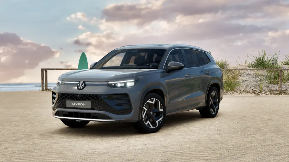 Volkswagen Tayron to Be Offered in Seven Colour Options at Launch