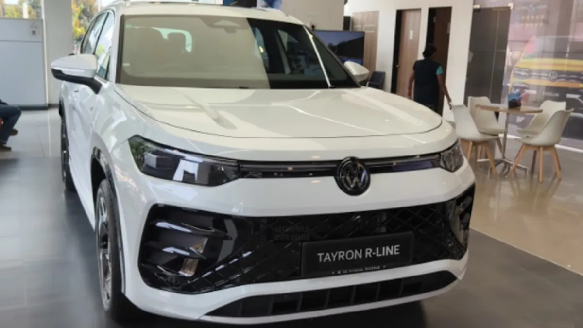 Volkswagen Tayron R‑Line Hits India: Flagship 3-Row SUV Now at Showrooms