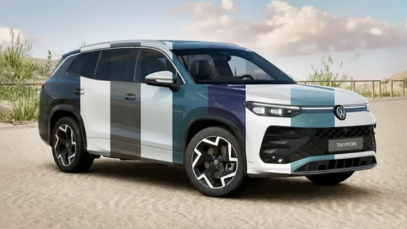 Volkswagen Tayron to Be Offered in Seven Colour Options at Launch