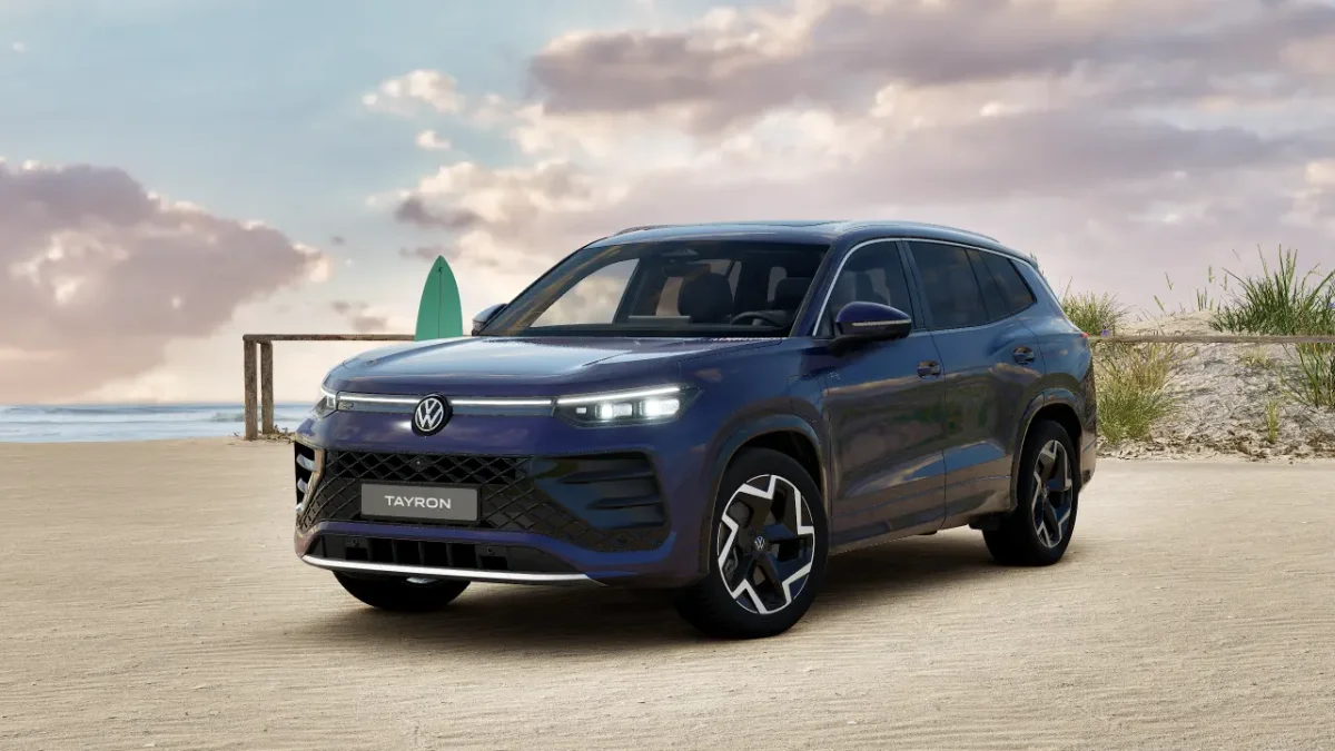 Volkswagen Tayron to Be Offered in Seven Colour Options at Launch