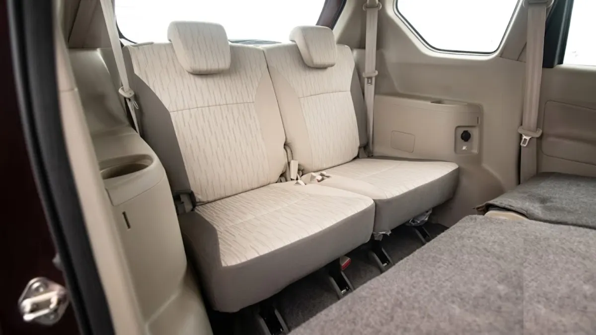 Maruti Ertiga Third Row Seats