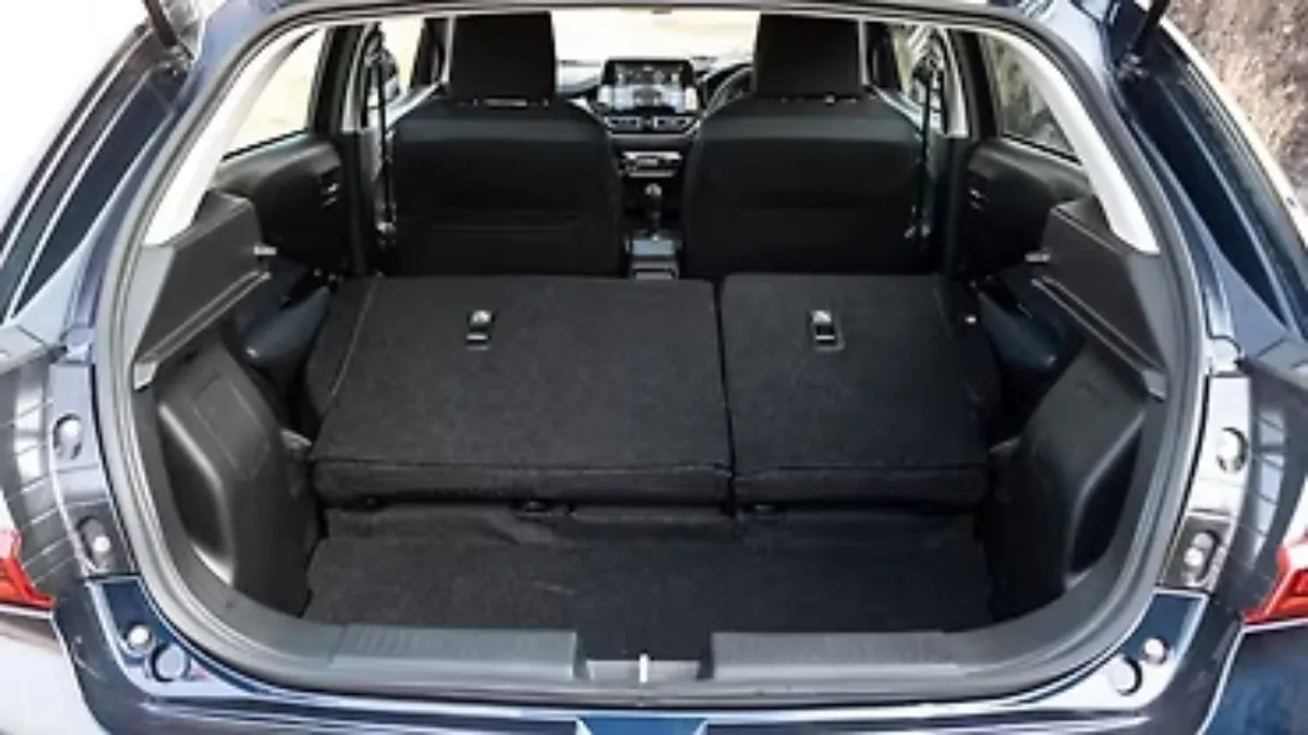 Baleno Bootspace Rear Seat Folded