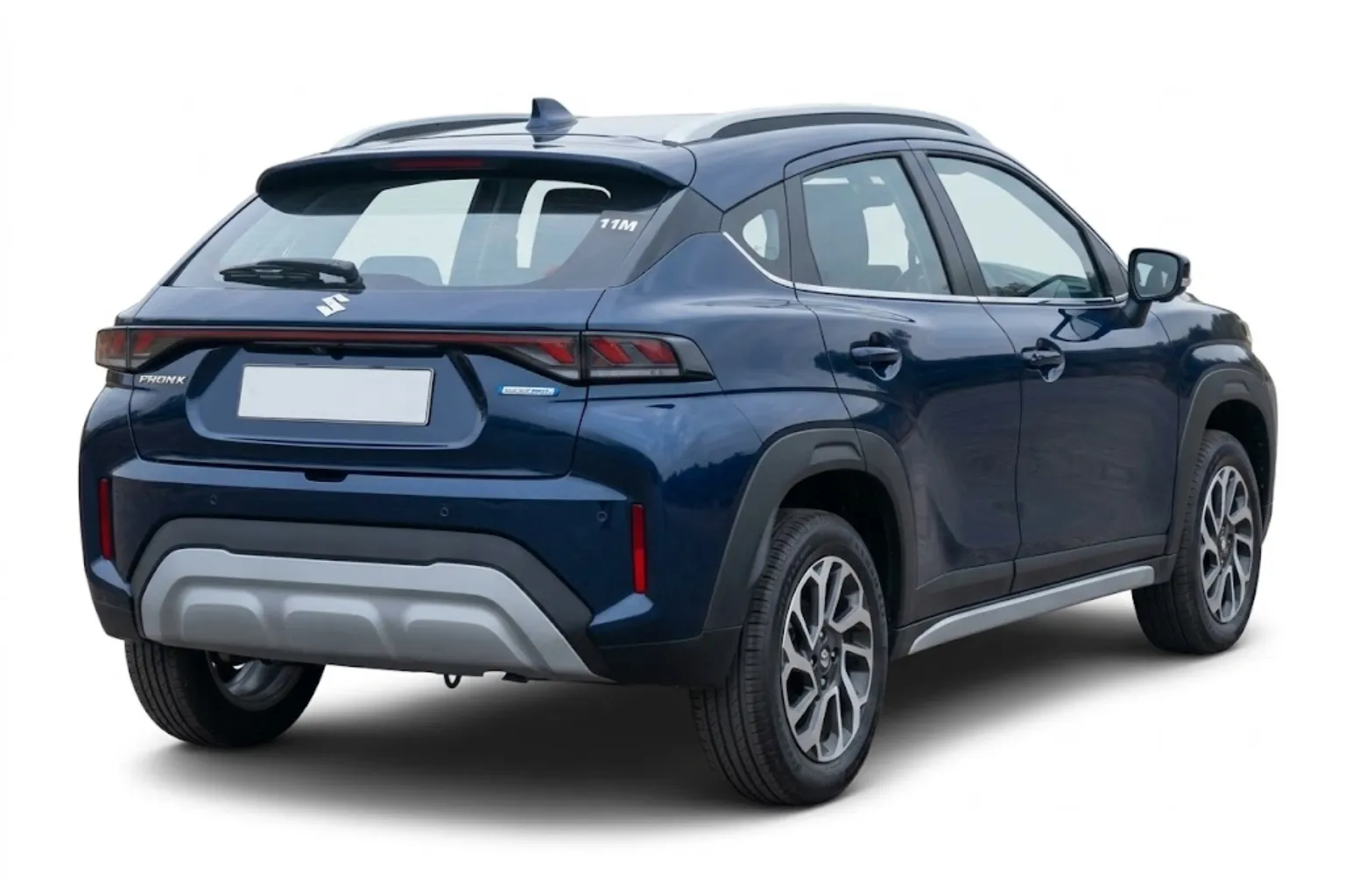 Maruti Suzuki Fronx Driving Rear Right Three Quarter