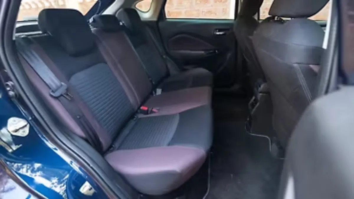 Maruti Fronx Rear Seats Fabric