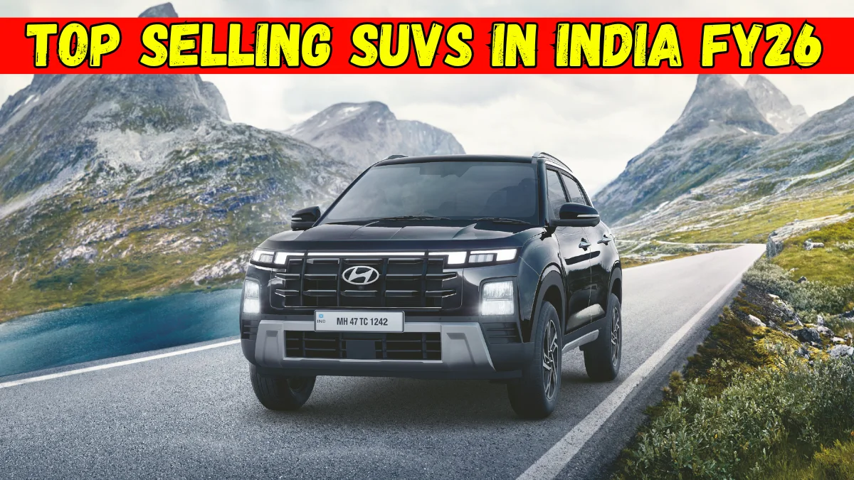 Hyundai Creta and Tata Nexon Lead SUV Sales Race in FY2026