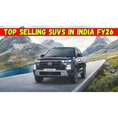 Hyundai Creta and Tata Nexon Lead SUV Sales Race in FY2026