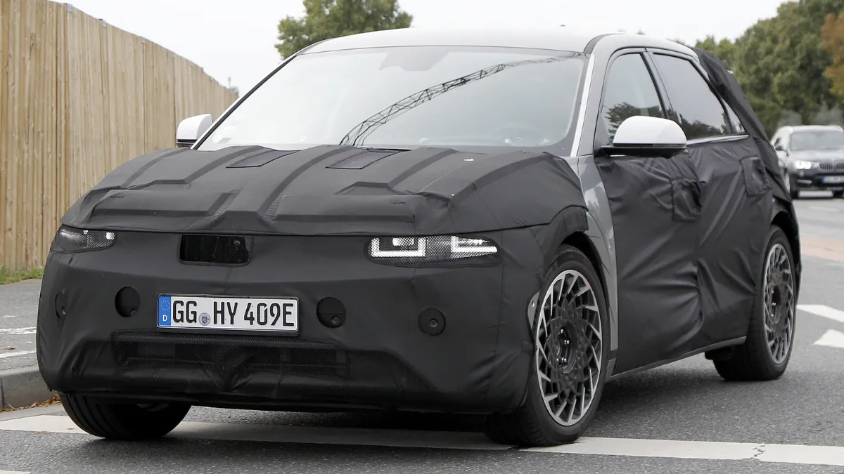 Hyundai Ioniq 5 Facelift Spotted Testing on Indian Roads