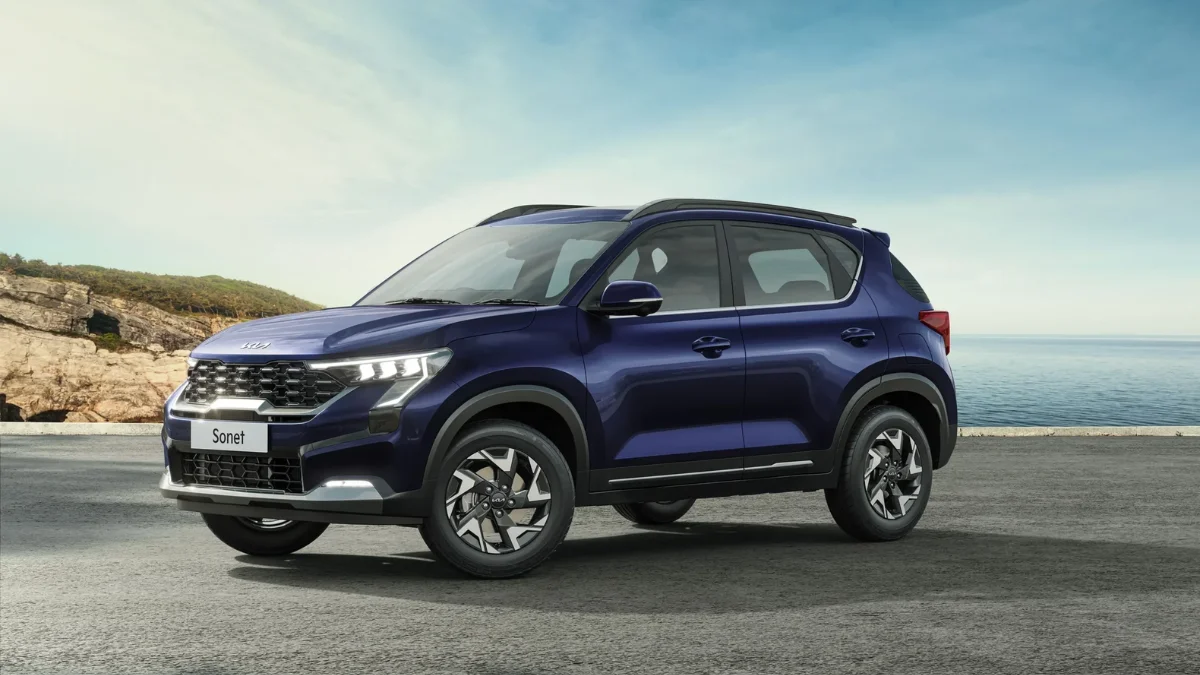 Kia Sonet HTK(O) vs Citroen C3 Shine AT: Compact SUV Face-Off Under 10L