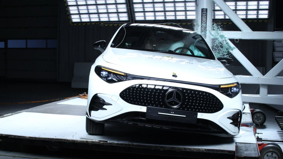Mercedes CLA Gets 5-Star Euro NCAP Safety Rating