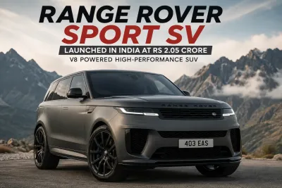 Range Rover Sport SV Launched In India At Rs 2.05 Crore With Powerful V8 Engine