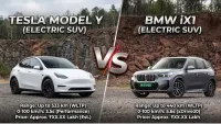 Tesla Model Y Vs BMW iX1 LWB: Which Premium Electric SUV Makes More Sense For India?